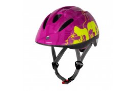 přilba FORCE FUN ANIMALS dětská fluo-růžová