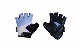 rukavice FORCE RAB 2 KID, černo-modro-bílé XS