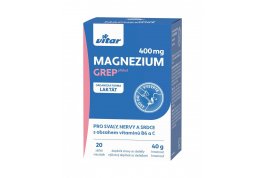 VITAR Magnezium 400 mg, B6+C, 20 sypkých sáčků