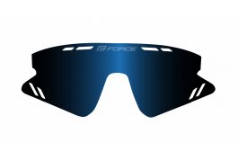 sklo náhradní FORCE SPECTER, modré zrcadlové