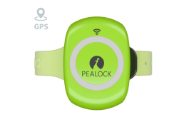 zámek PEALOCK 2, elektronický s GPS, zelený