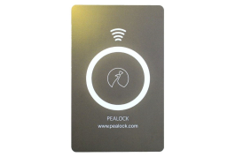 NFC karta PEALOCK, černá