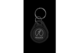 NFC klíčenka PEALOCK, černá