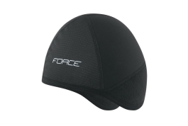 čepice pod přilbu FORCE zimní, černá