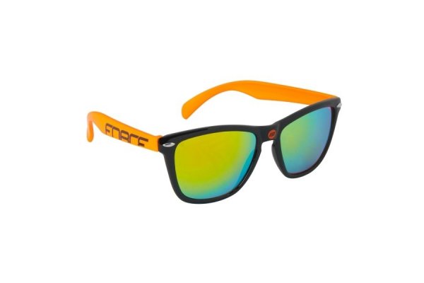 brýle FORCE FREE černo-oranžové, oranž. laser skla 