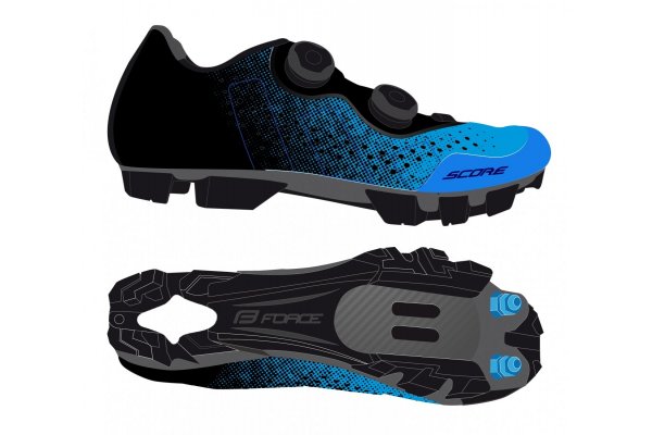 tretry FORCE MTB SCORE, modré 42 