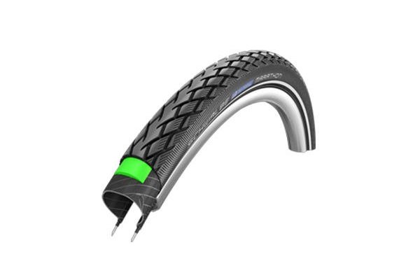 Schwalbe plášť Marathon 23-622 GreenGuard černá+reflexní pruh 