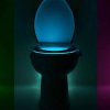 LED nočné svetlo na WC s pohybovým a súmrakovým čidlom