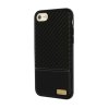 Púzdro Matex iPhone 7 carbon koža čierne
