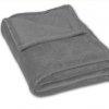 Micro deka jednolôžko 150x200cm sivá 300g/m2