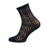 Dámske ponožky čipka Dana 5 párov čierne