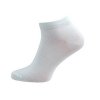 Členkové ponožky hladké 4 páry biela