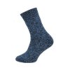 Nórska ponožka s vlnou modrá