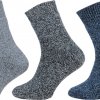 Norská ponožka s vlnou modrá