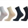 Dámske ponožky Medic - 100% bavlna 5 párov