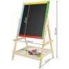Kruzzel Multifunkčná obojstranná tabuľa pre deti 65 x 40 cm