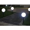 LED Napelemes kerti lámpagömb 10cm, 2 db