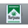 Tabatierka kovová Marijuana