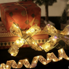 Világító karácsonyi szalag SHINESTRAP 5m arany