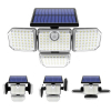 Solar kültéri 100 LED világítás mozgásérzékelővel