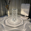 Asztali RGB LED érintőlámpa Rose Diamond 21 cm