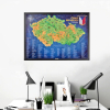 Stírací mapa České republiky 82 x 59 cm