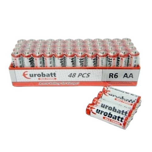 Eurobatt Baterie R6 AA MAX POWER 4ks