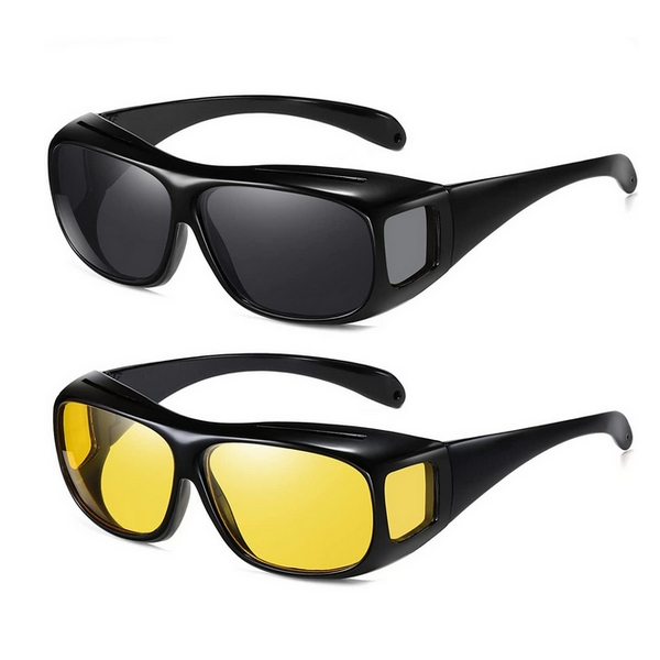 Verk 15230 HD Vision 2ks - černé a žluté brýle pro řidiče
