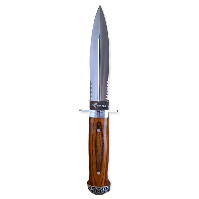 Oboustranný nůž Foxter 28 cm + Možnost Gravírování