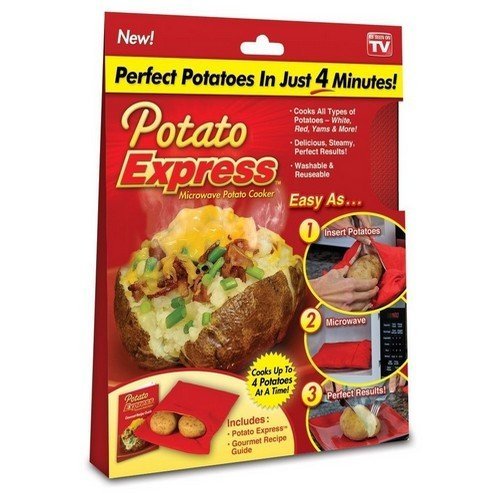 Potato Express kapsa na pečení brambor červená