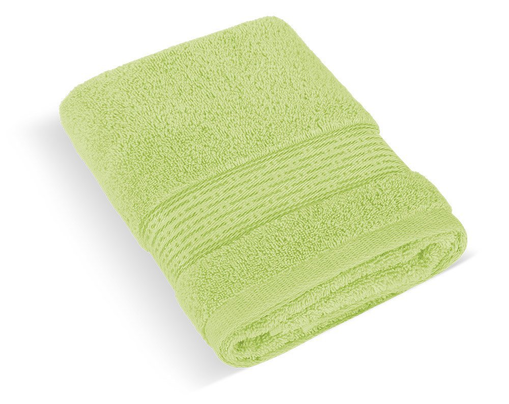 Froté uterák 50x100cm prúžok 450g sv.zelená