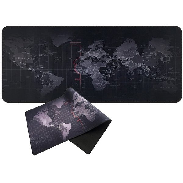 Podložka pod myš a klávesnicu Mapa světa 40 x 90 xm