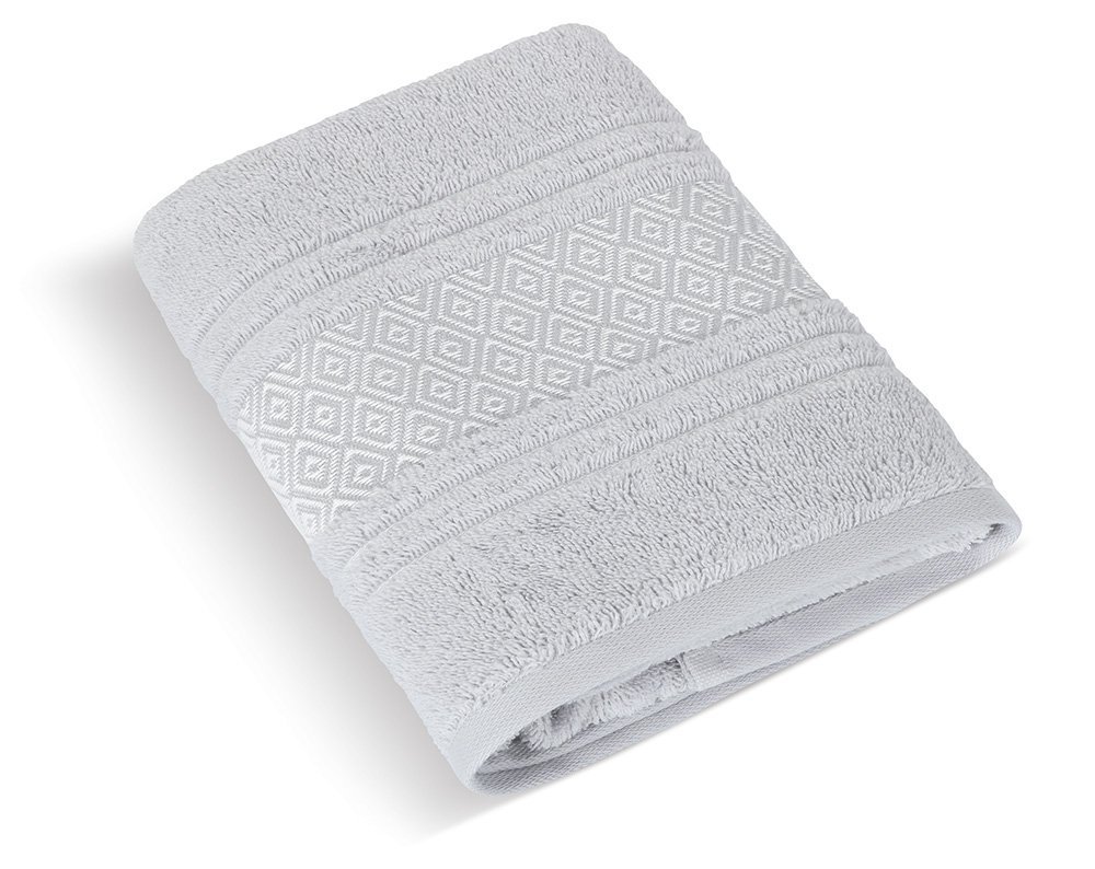 Brotex Froté ručník Mozaika 50x100cm 550g světle šedá