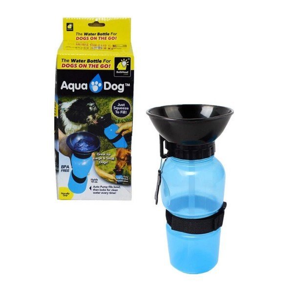 Vízpalack itatótállal kutyáknak Aqua Dog 500 ml
