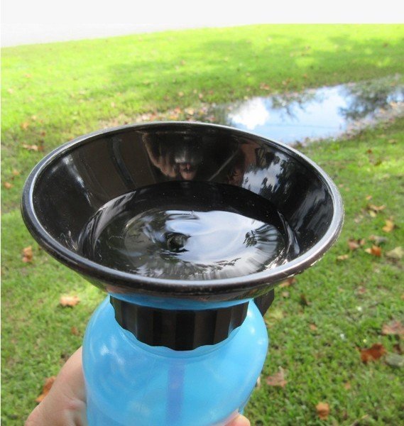 Vízpalack itatótállal kutyáknak Aqua Dog 500 ml