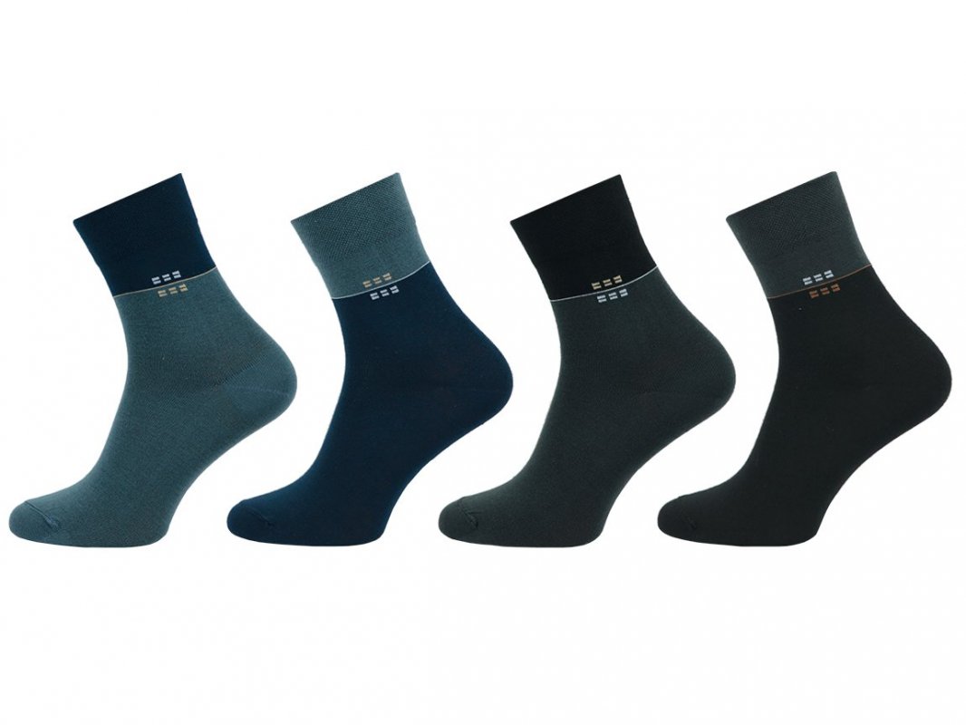 Pánske ponožky Comfort kostička mix farieb 5 párov