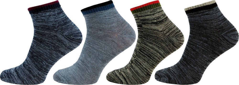 Pánske členkové ponožky 4 páry