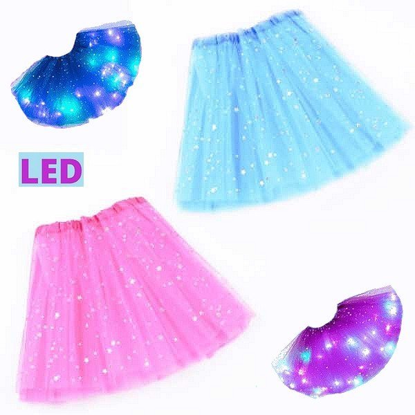 LED svítící sukně Princess