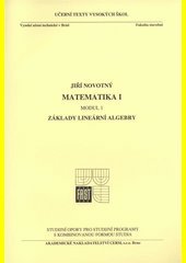 Matematika I. - Základy lineární algebry