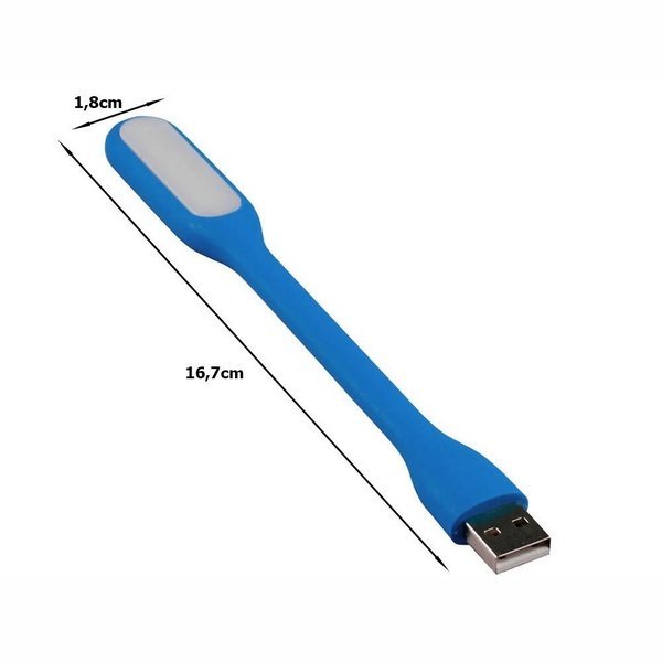 USB Silikonová lampička 6 LED