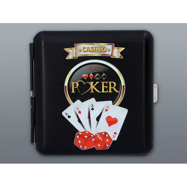 Casino Poker Cigaretta Tartó