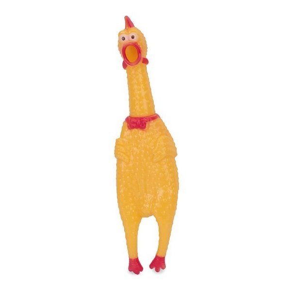 Pískací hračka pro psy - kuře 31 cm
