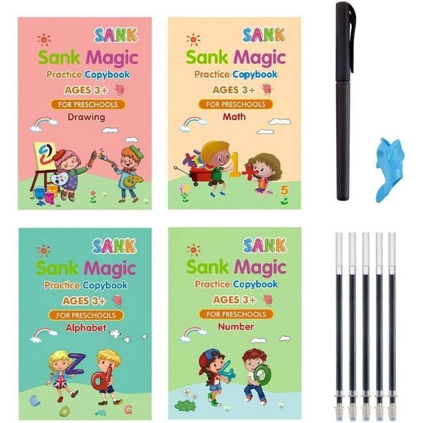 Sank Magic - Pracovní sešity pro učení psaní a kreslení