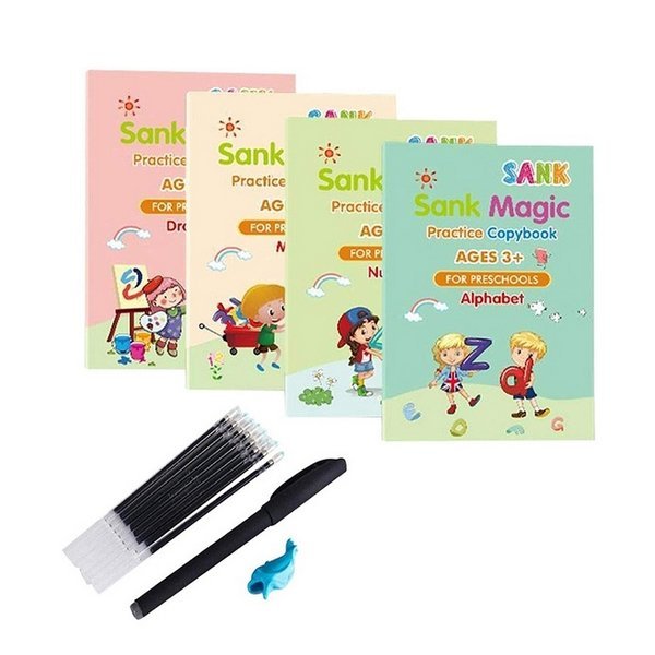 Sank Magic - Pracovné zošity na učenie písania a kreslenia