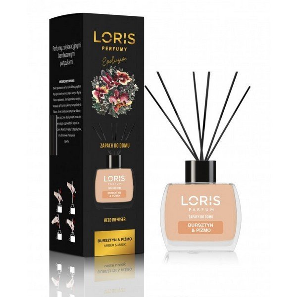 Loris lakás parfüm-frissítő Amber & Musk 120 ml