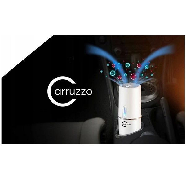 Carruzzo gépkocsi-légtisztító, ionizációs funkcióval és szénszűrővel