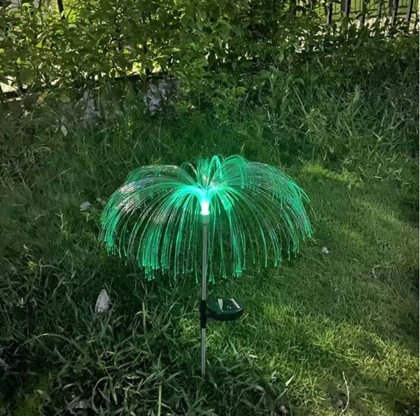 Napelemes kerti LED lámpa Medúza, 2 db