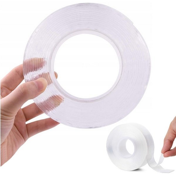 Oboustranná NANO lepicí páska transparentní 30 mm x 5 m