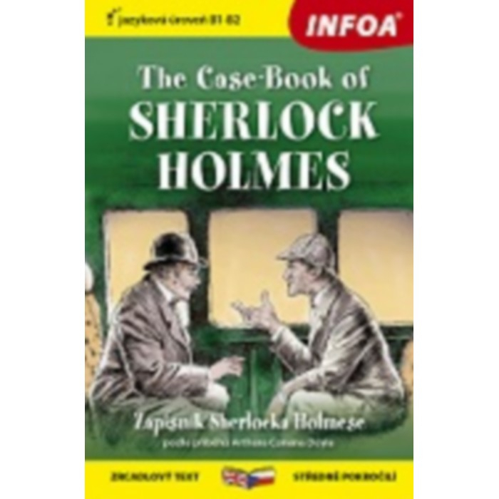 Zrcadlová četba - The Case-Book of Sherlock Holmes B1-B2 (Zápisník Sherlocka Holmese)