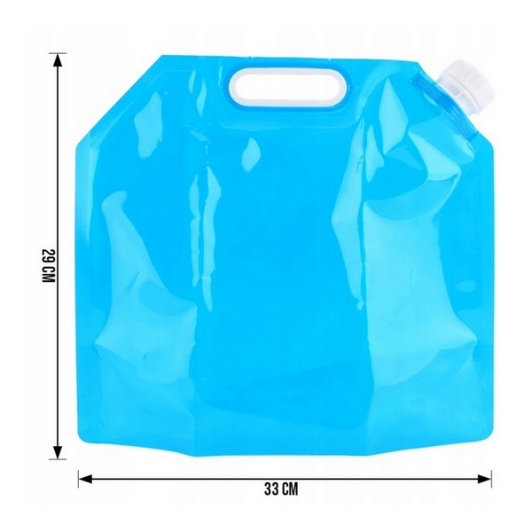 Összecsukható vizes kanna 5 l, kék